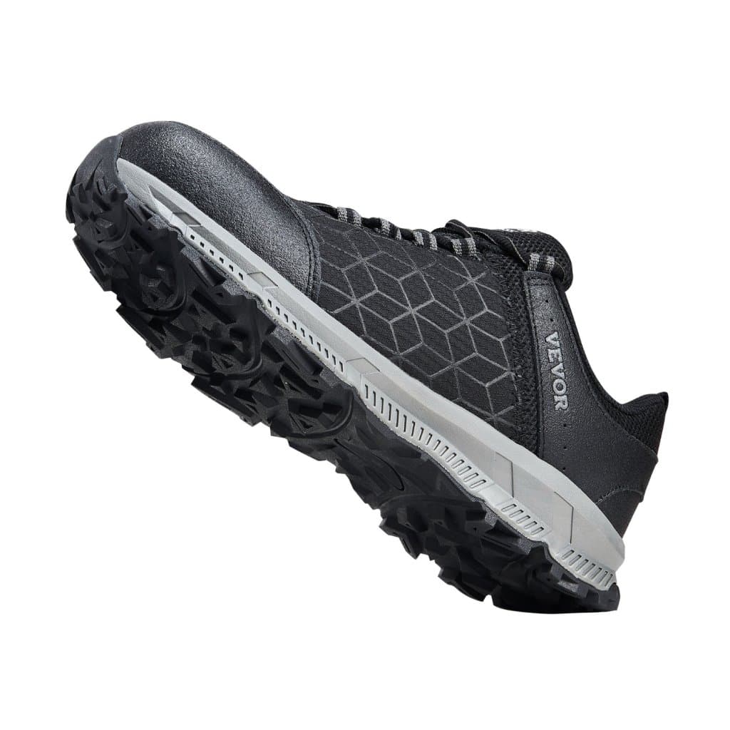 Pánské sportovní boty s ocelovou špičkou, velikost 10,5, sportovní tenisky, černé