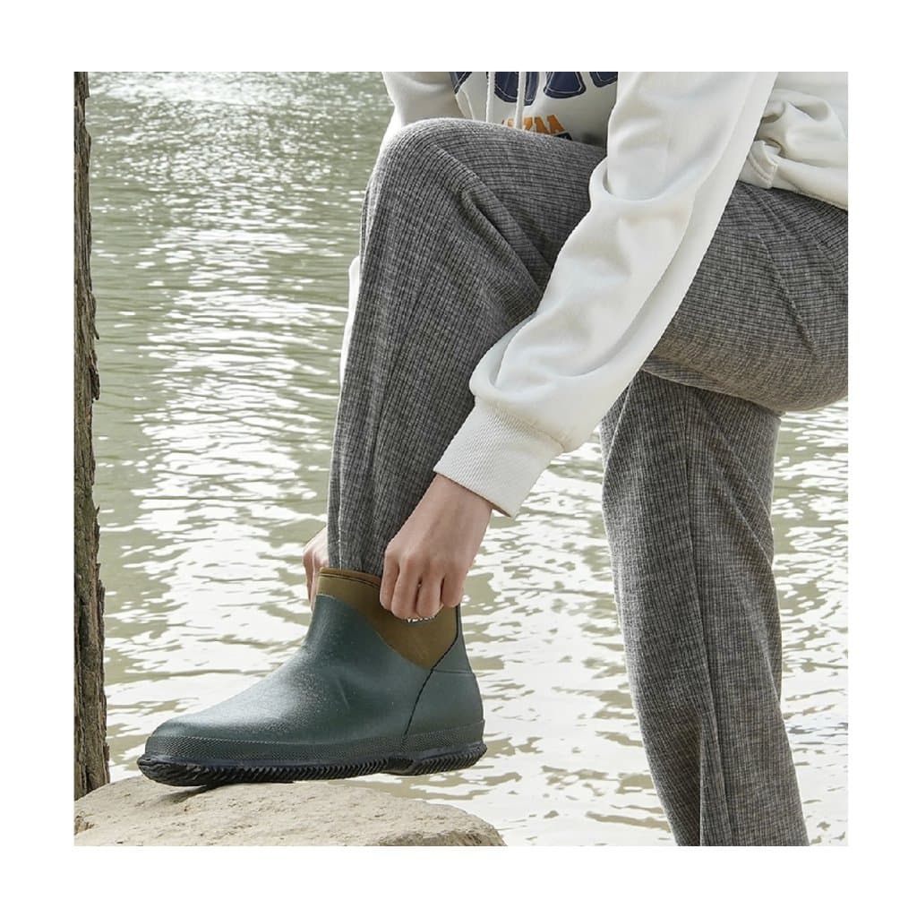 Dámské kotníkové holínky, voděodolné, protiskluzové, pracovní, velikost 10 US