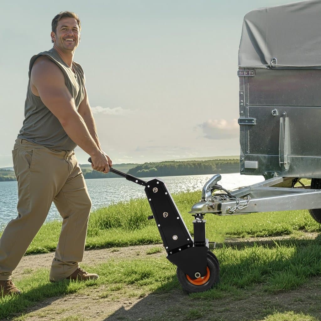 Přívěsové podvozí 1000 lb, podvozek pro přepravu přívěsu, koule 2 a 2-5/16 palce