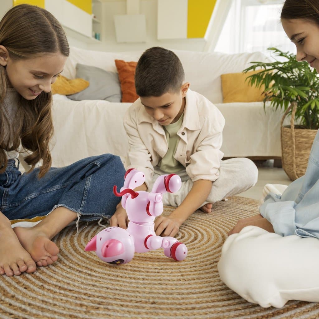 Robotická hračka pro kočku pro dítě, dálkově ovládaná