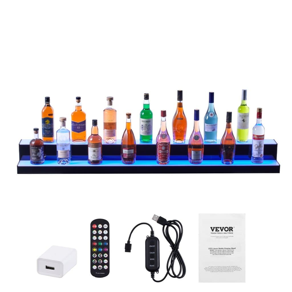 LED policová lišta 2 vrstvy 152 cm
