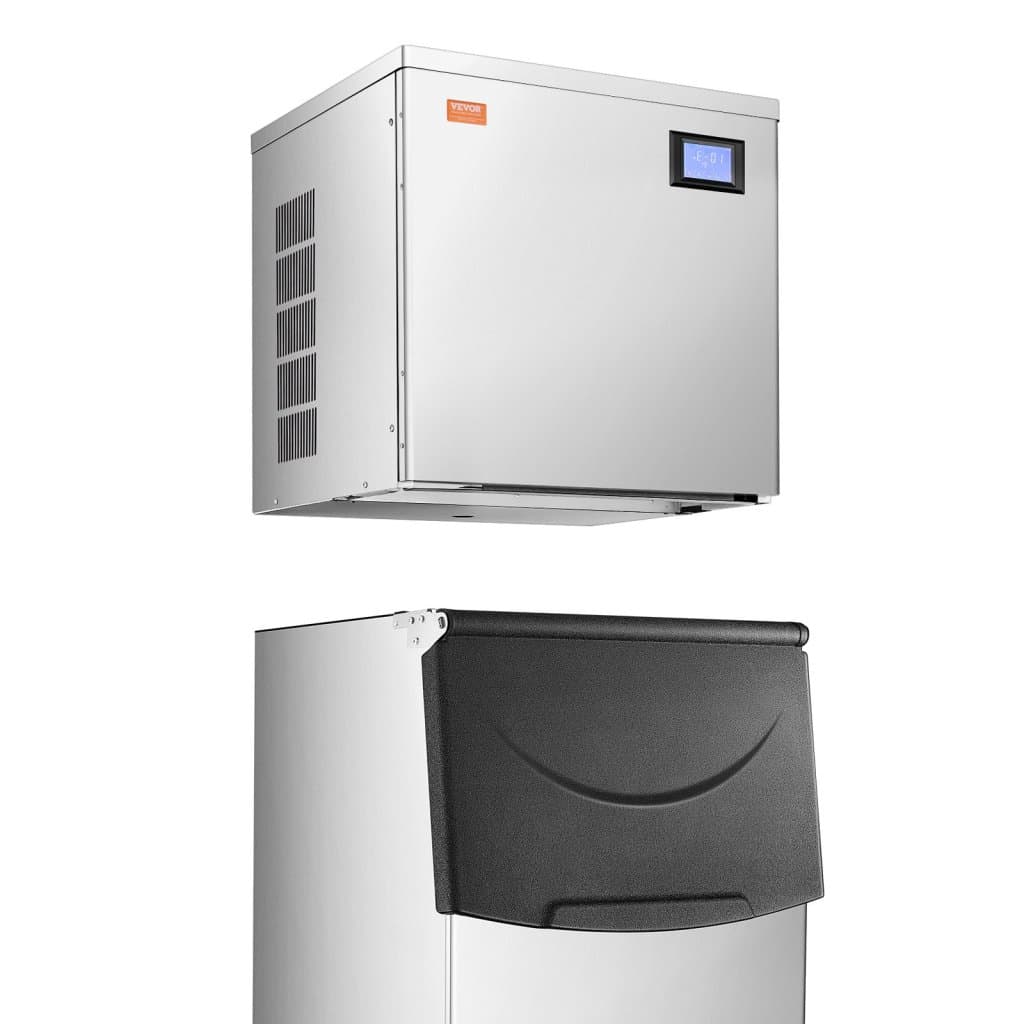 Profesionální výrobník ledu 450 lb/den, samočisticí - pouze hlava