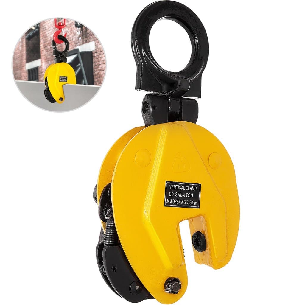 Svislá svěrka pro zvedání desek 0–15 mm 1000 kg