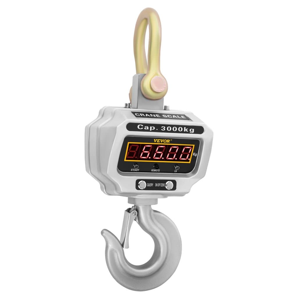 Digitální jeřábová váha 3000 kg s LCD displejem