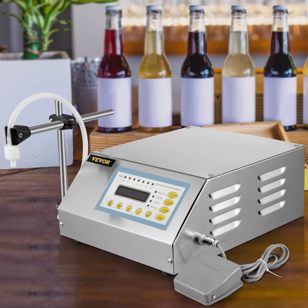 Automatický plnicí stroj na kapaliny 2–3500 ml LCD displej