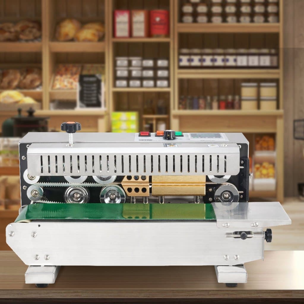 Horizontální stroj pro utěsňování pásů z nerezové oceli