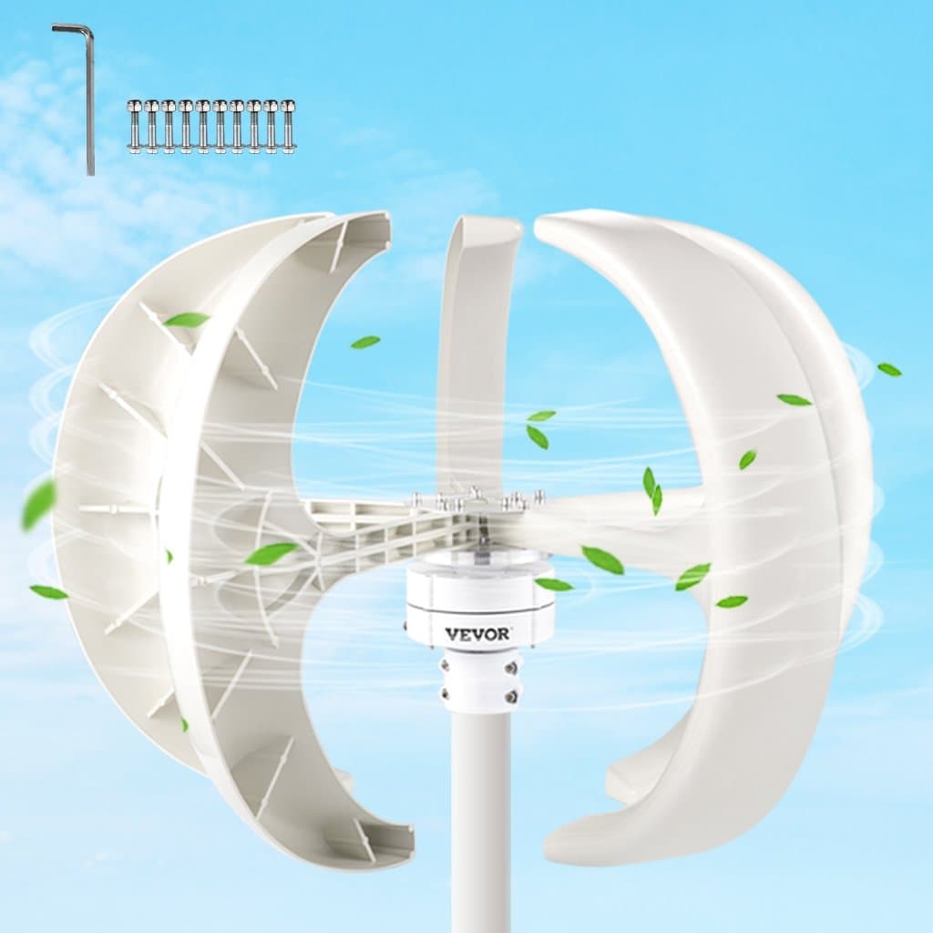600W 12V svislý generátor větrné turbíny
