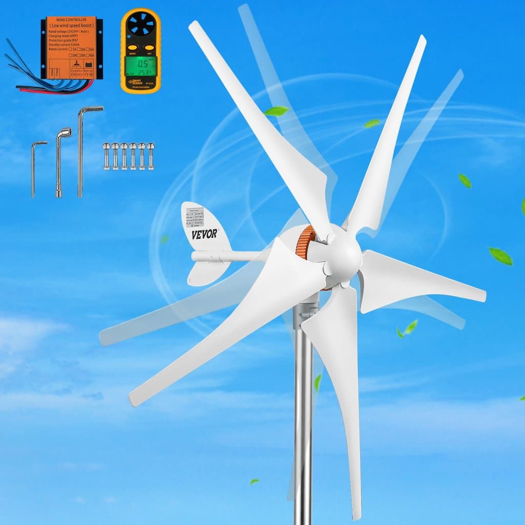 Sada větrné turbíny 12V/AC 400 W