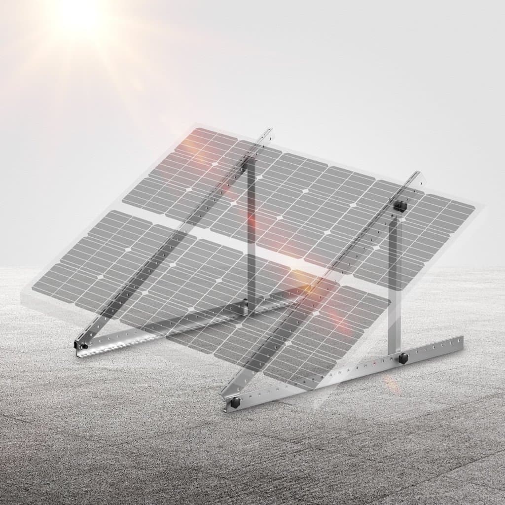 Montážní držáky pro solární panely o průměru 50 palců s nastavitelným sklonem 0–90°