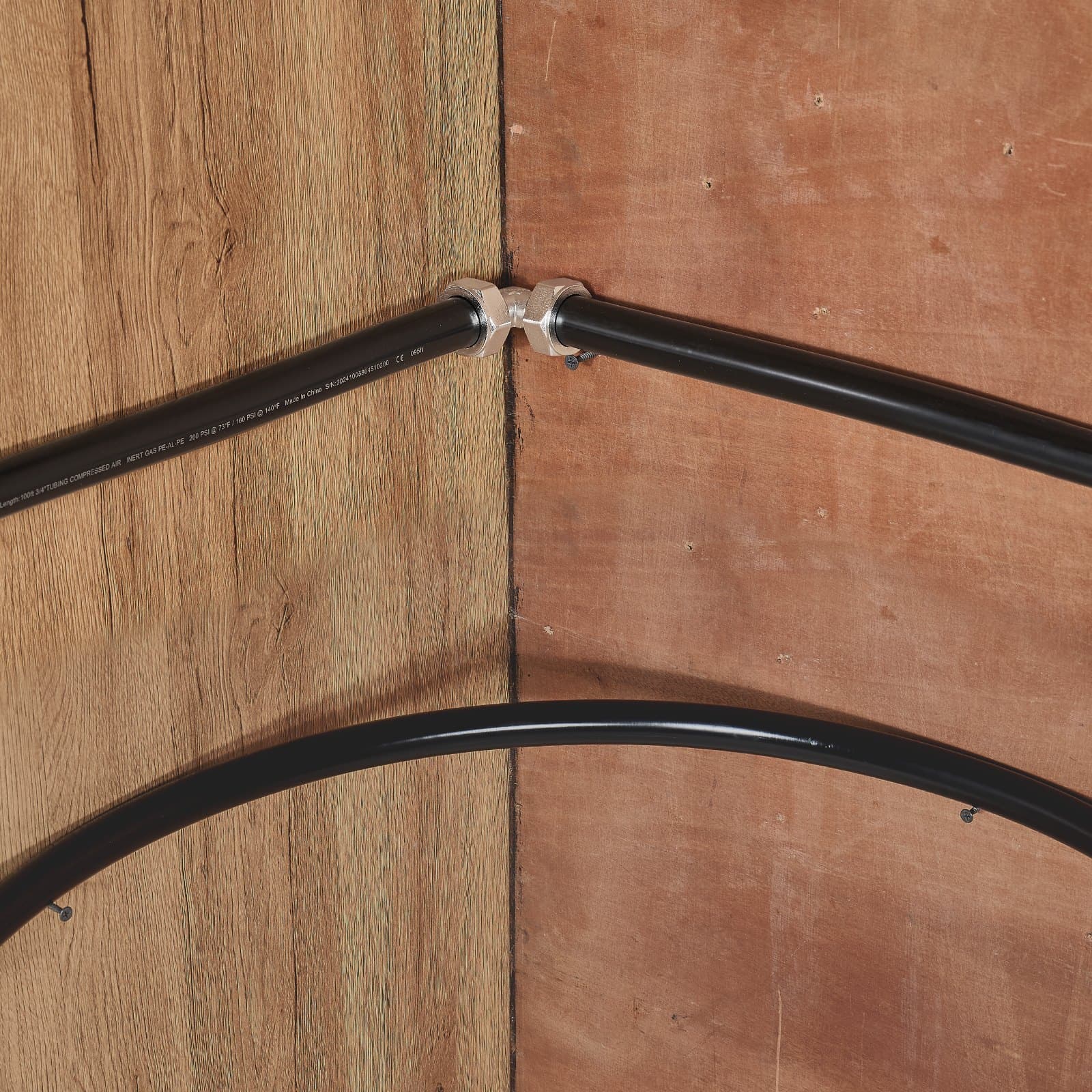 Sada hadic kompresoru 3/4'' x 200FT PU, černá