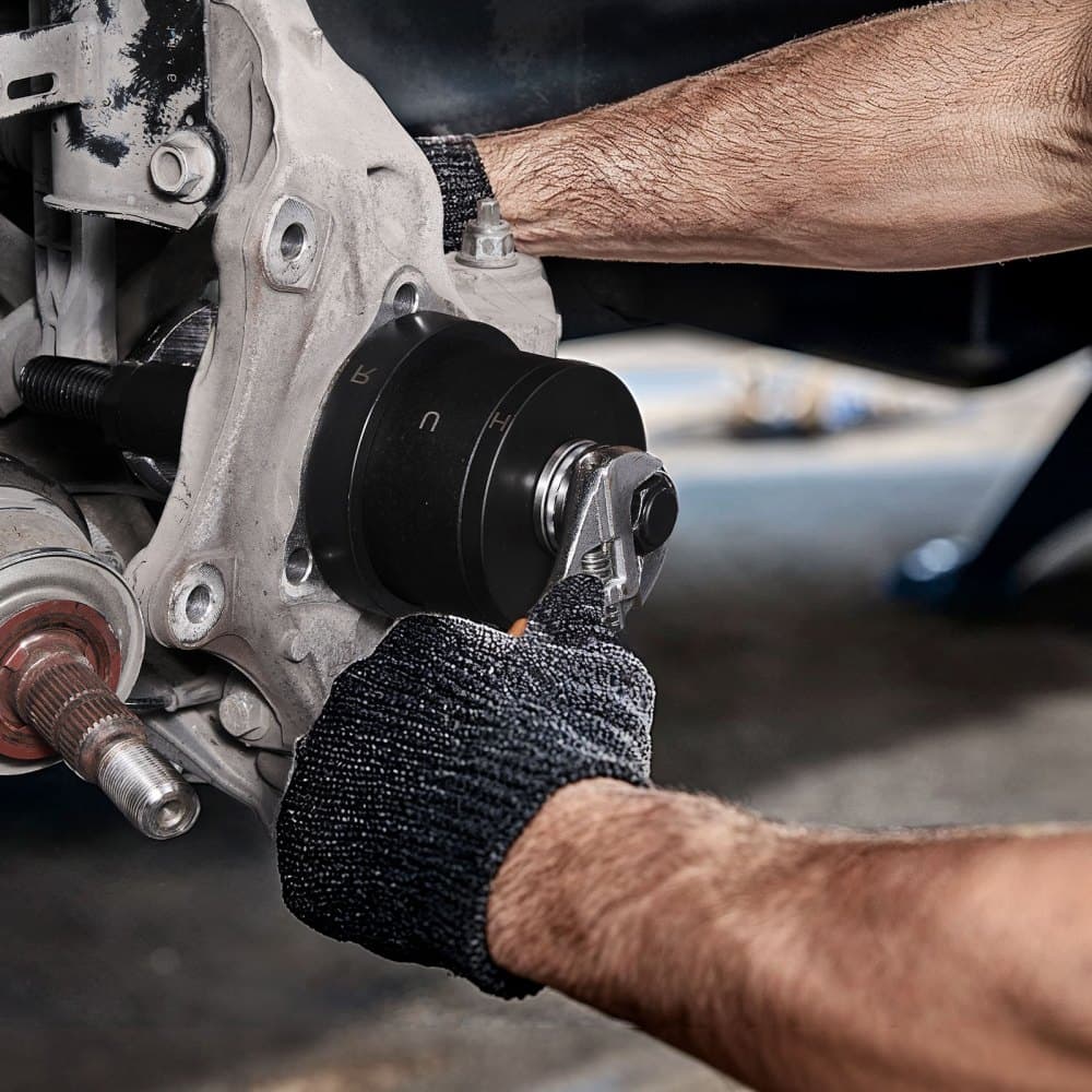 Sada pro demontáž a montáž nábojů a ložisek kol Master Wheel Hub & Bearing, vhodná pro většinu vozidel s předním pohonem, nástroj pro vytažení ložisek předních kol, sada pro montáž ložisek kol, snadná výměna ložisek bez lisu