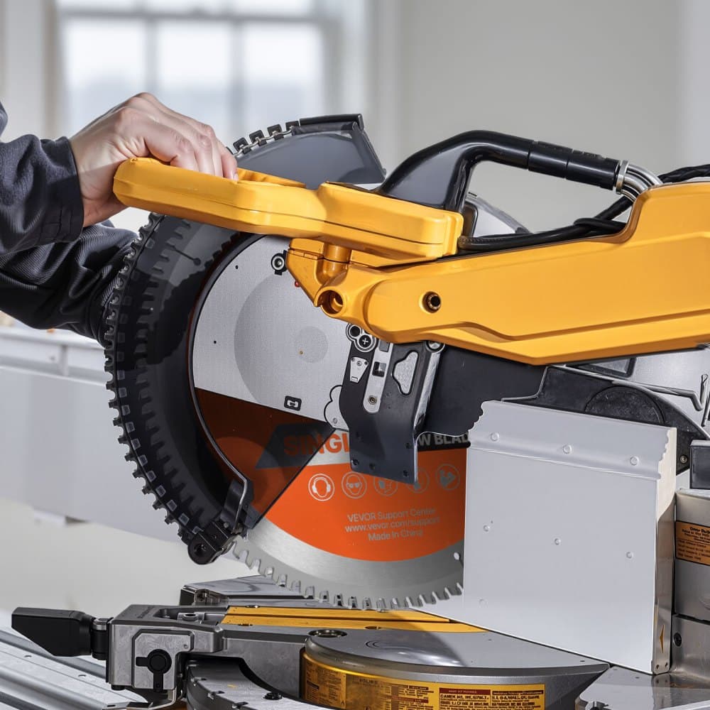 Pilový kotouč, průměr 305 mm, 100 ostrých slitinových zubů, upínací hřídel 25,4 mm, jemná úprava, hliníkový řezný kotouč pro kotoučovou pilu, s odhlučňovacími tepelnými otvory, pro řezání oceli a kovu