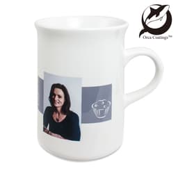 Tenký keramický hrnek WINDSOR 10oz, povlak Orca™, vhodný do myčky, 12 ks/balení, 36 ks/karton - miniatura 2