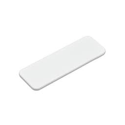 Jmenovka UNISUB, rozměr 25 x 75 x 2 mm, jednostranně potisknutelná, lesklá bílá, 250 ks/karton - miniatura 2