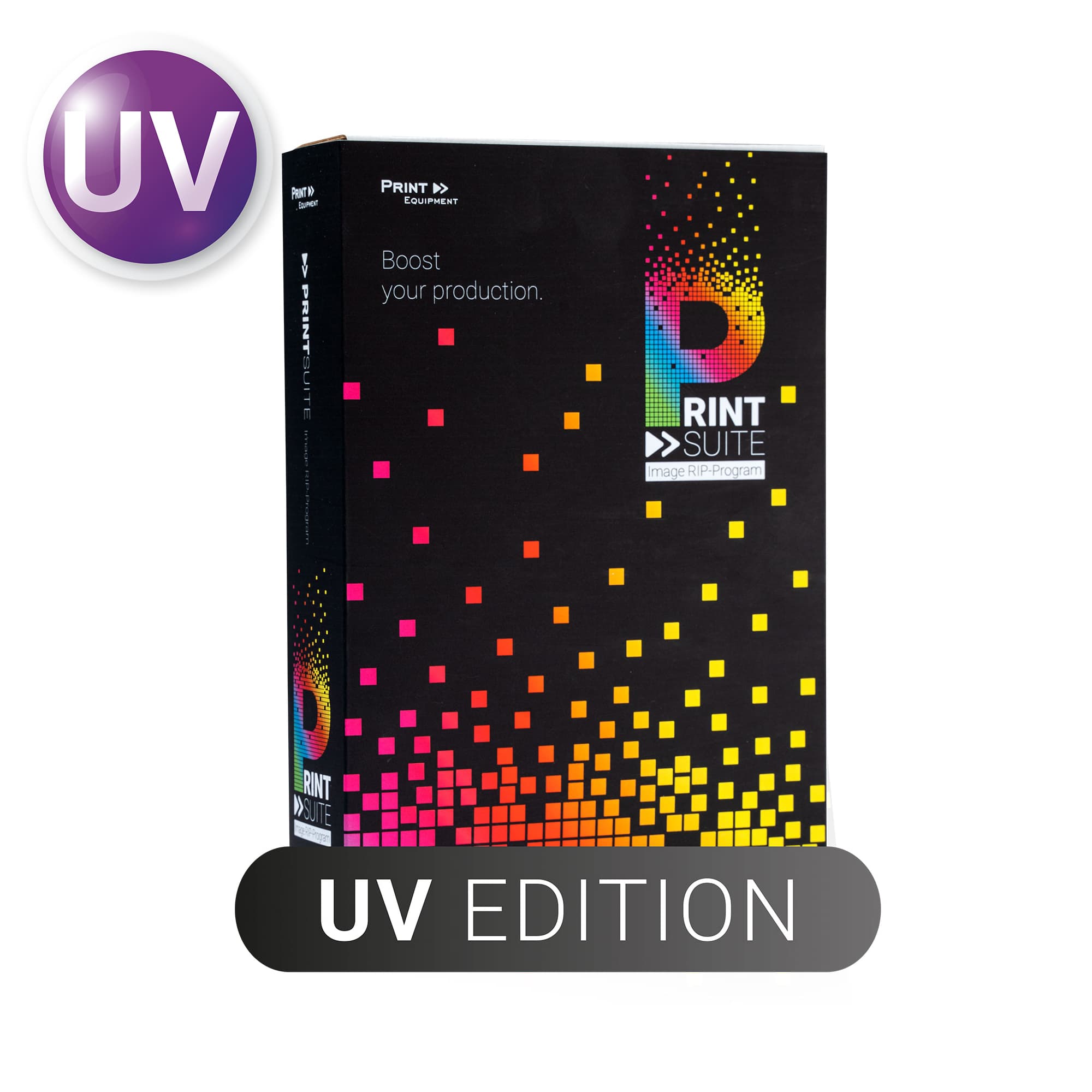 PrintSuite UV Edition kategorie 1, A3 + A2, podporuje Mutoh XPJ-461UF / XPJ-661UF / Epson V1000/2000