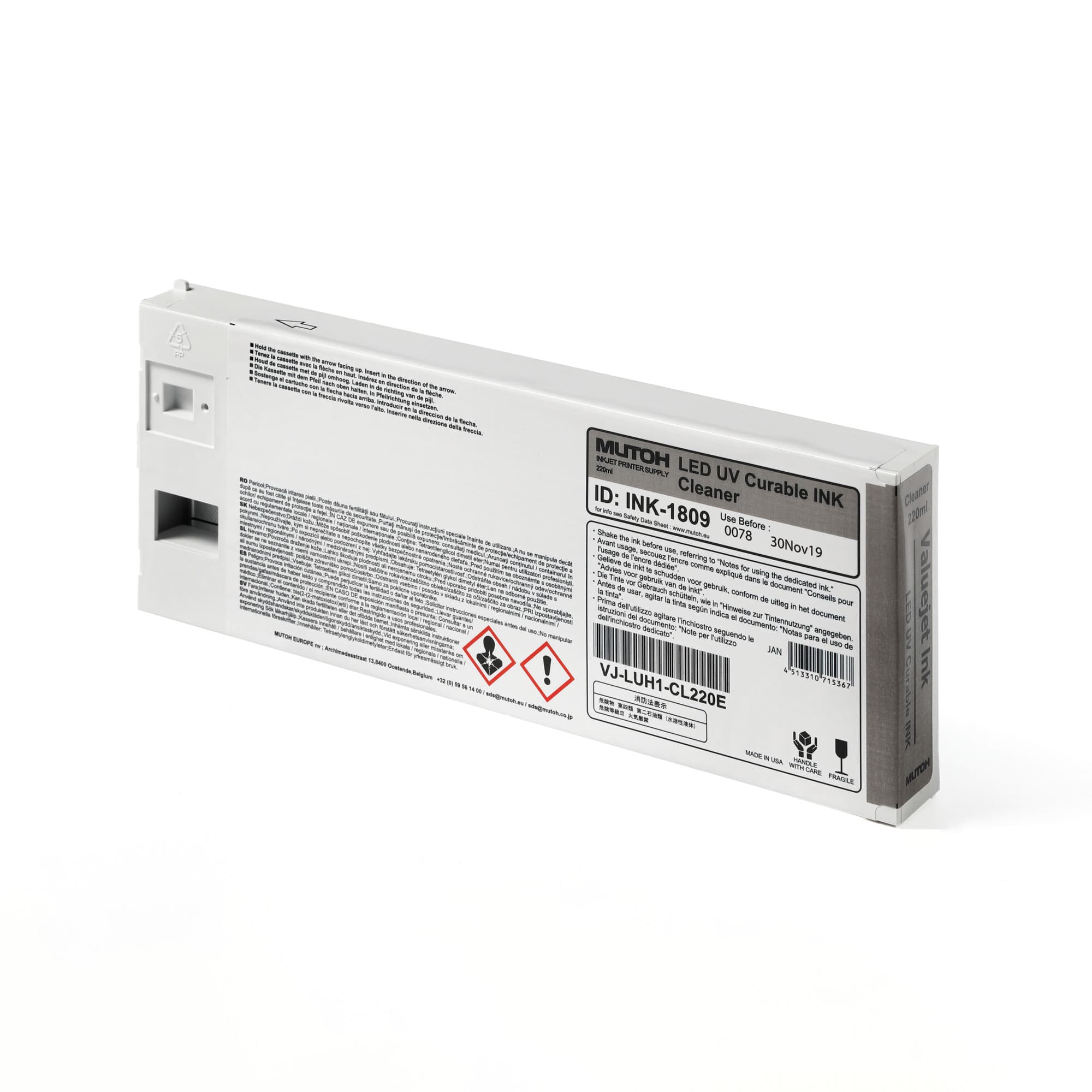 Čisticí kazeta, 220 ml pro první uvedení do provozu nebo mytí