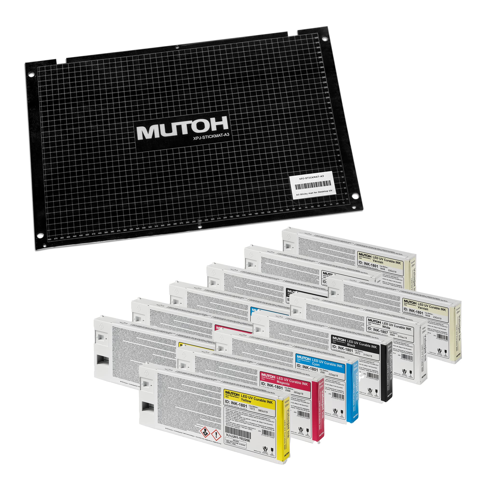 Startovací balíček DTO, TVRDÝ, (včetně XJP-STICKMAT-A3, 12 x TVRDÝ odstín)