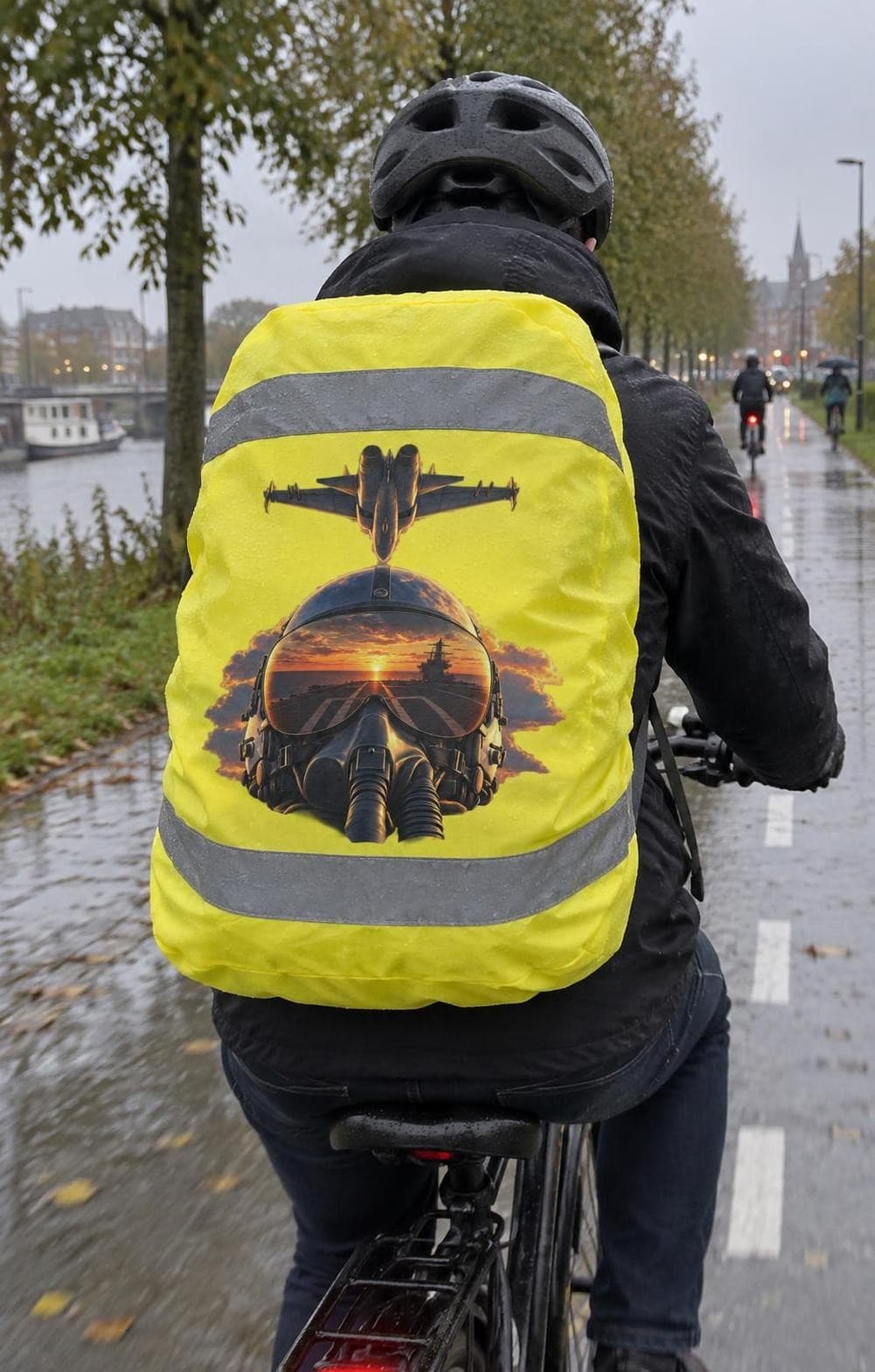 Top Gun – Střemhlav – obal na batoh s potiskem (Korntex RH100 – Tilburg)