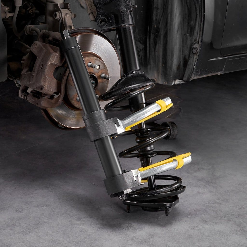 Nástroj pro demontáž pružiny tlumiče vidlice