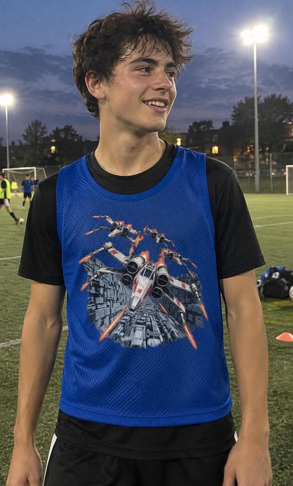 Star Wars – Let příkopem – tréninkový rozlišovací dres s potiskem (Daiber JN 372)
