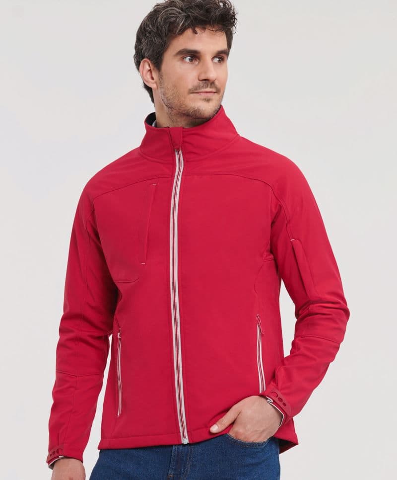 Russell Athletic | 410M - Pánská 3-vrstvá Bionic softshellová bunda