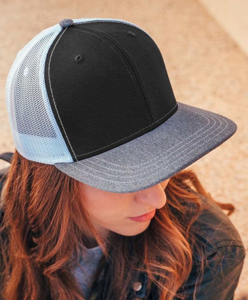 Atlantis | Sonic - 6 panelová Trucker kšiltovka "Sonic"