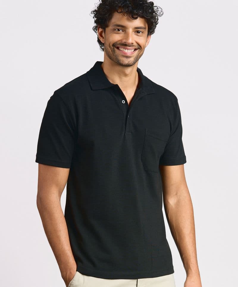 Promodoro | 4100 - Pánské polo s náprsní kapsou Heavy Piqué