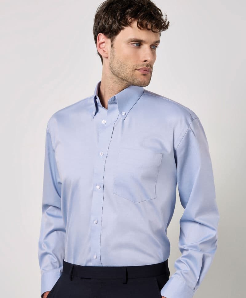 Kustom Kit | KK 105 (13,5-18) - Košile Oxford s dlouhým rukávem