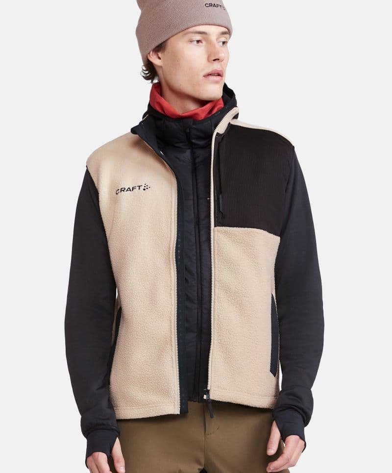 Craft Corp. | ADV Pile Fleece Vest M - Pánská fleecová vesta Sherpa